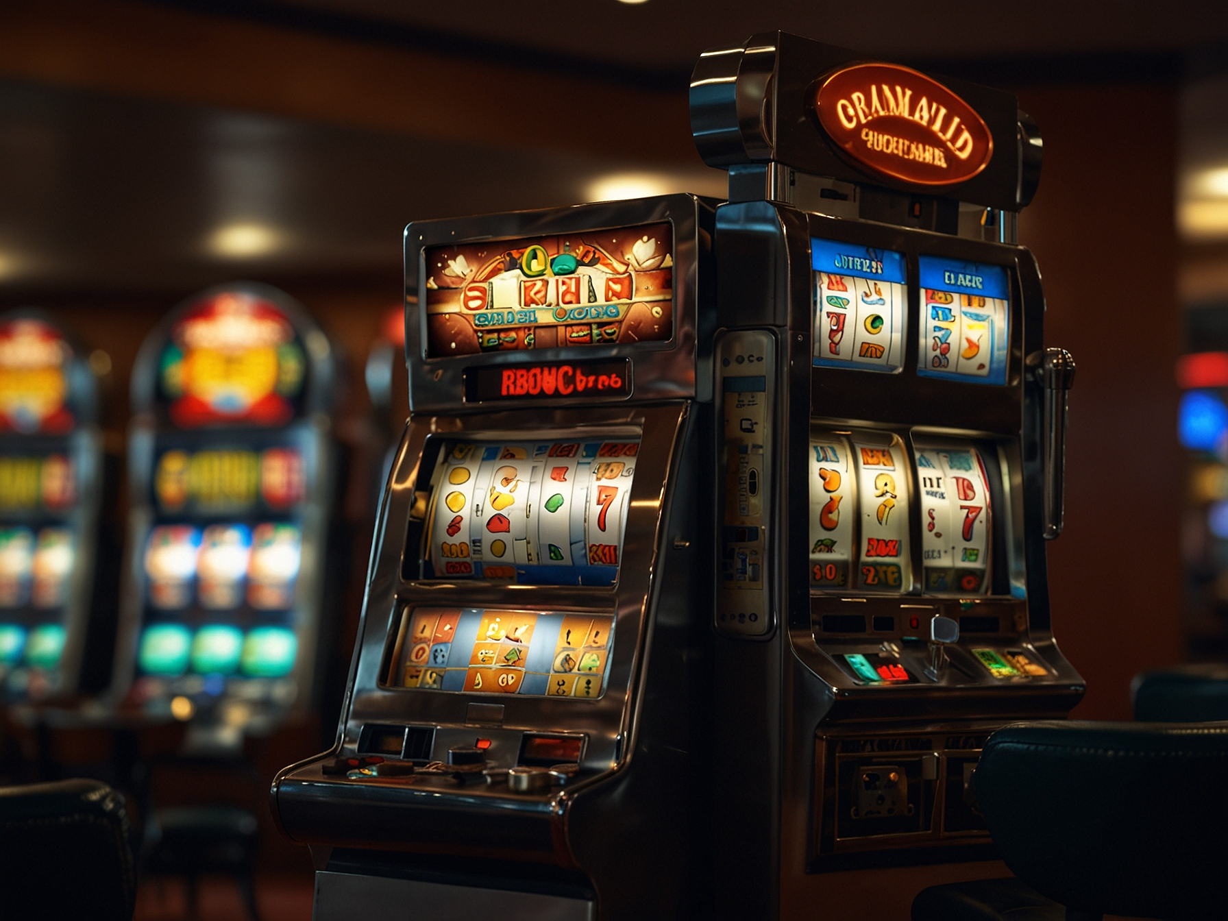 Assortment of Wild Tornado slot and live casino games