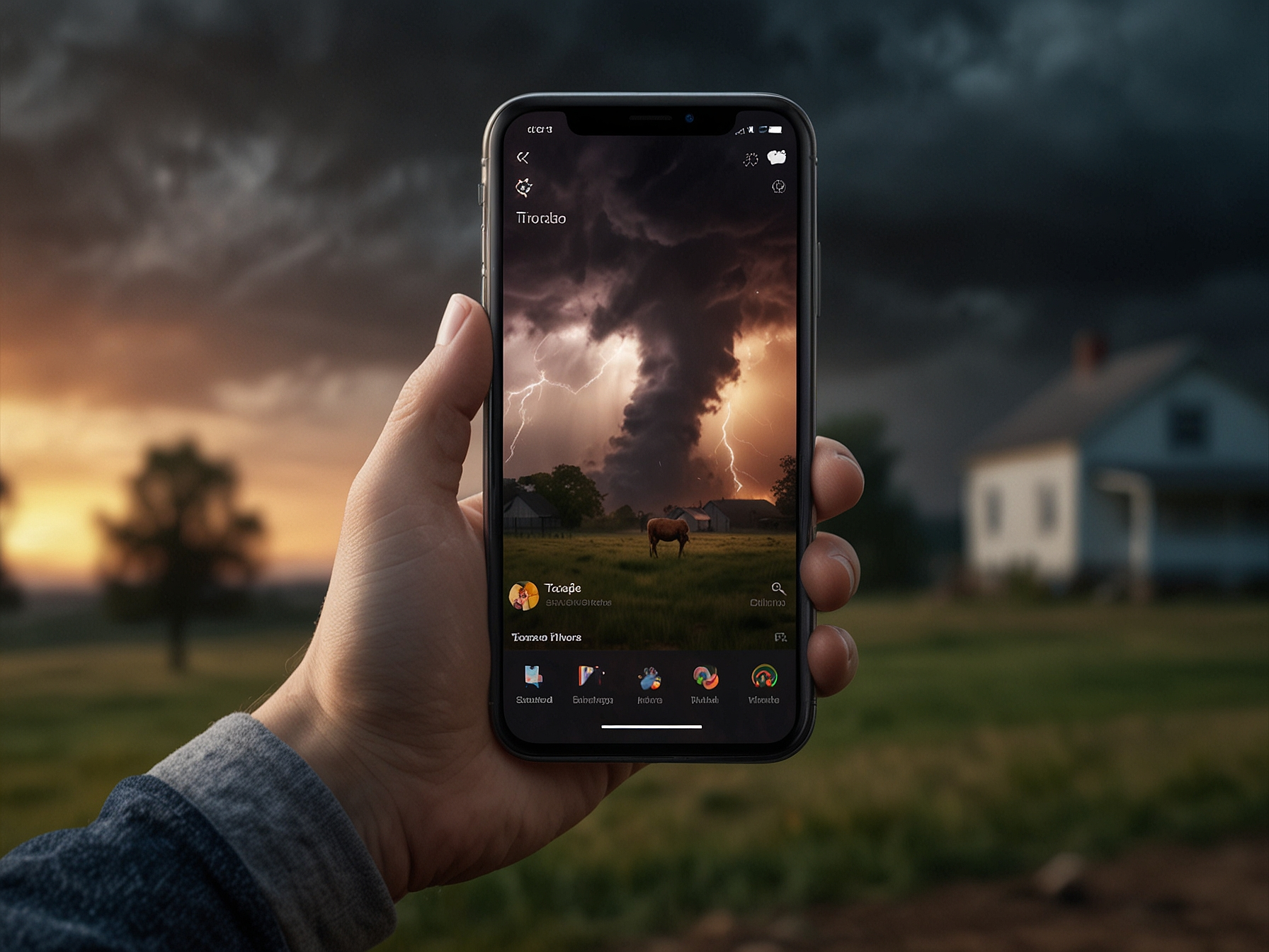Mobile app hero image